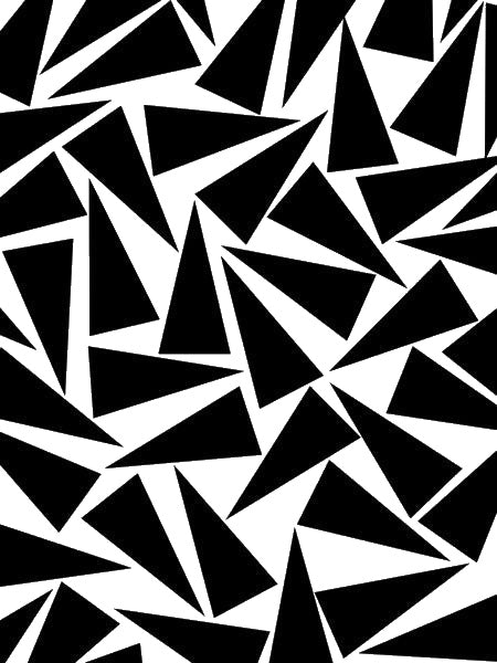 Various Triangles In Random Orientations With stencil photo 7
