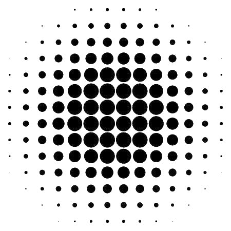 Concentric Circles Arranged In Grid With stencil photo 7