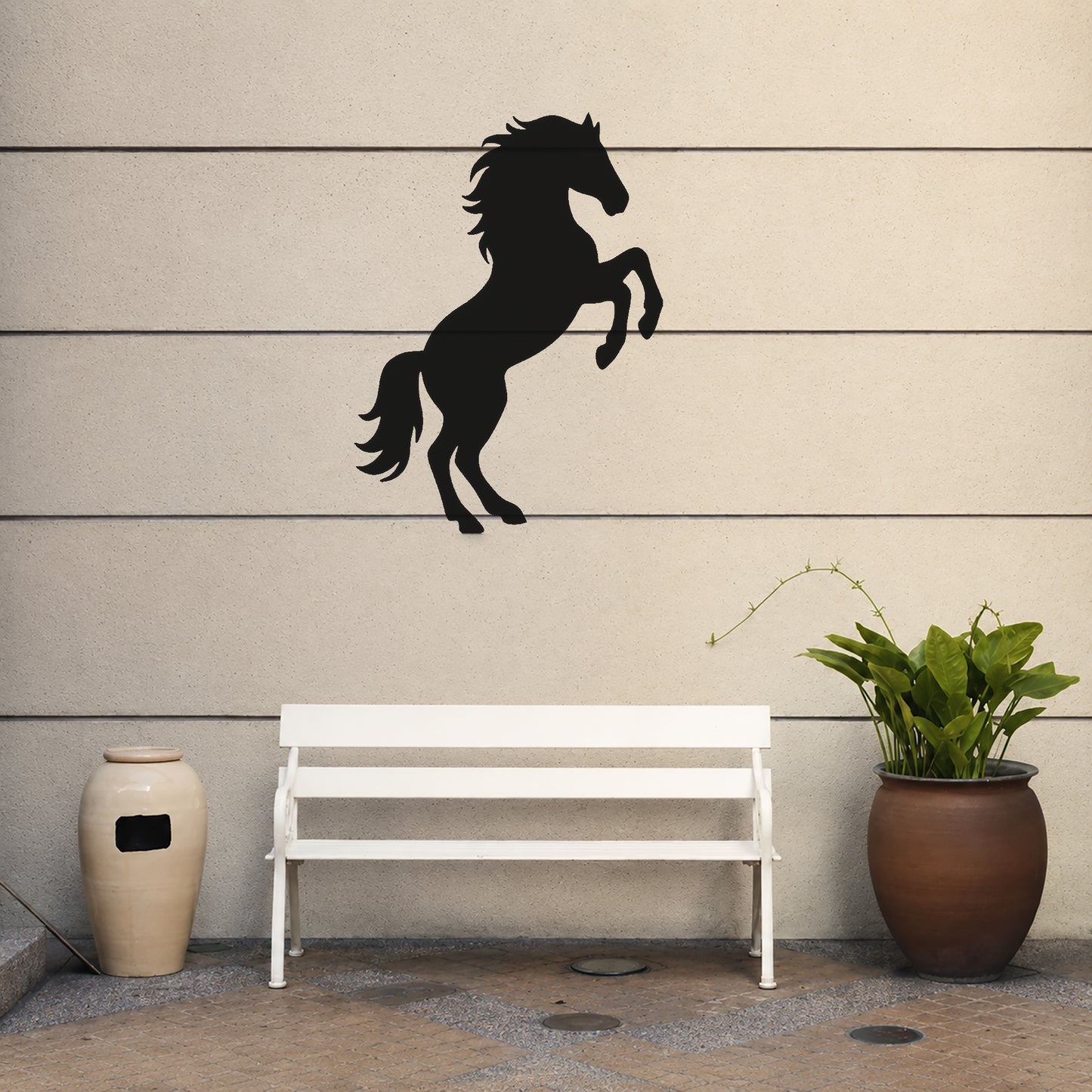 Rearing Horse Reusable Mylar Stencil for Art, Home Decor, DIY Crafts, Unique Gifts Template