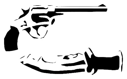 [20Pcs Set] Picture Knife and Colt Stencil for Painting Reusable Plastic, 5x8 Inches stencil photo 2