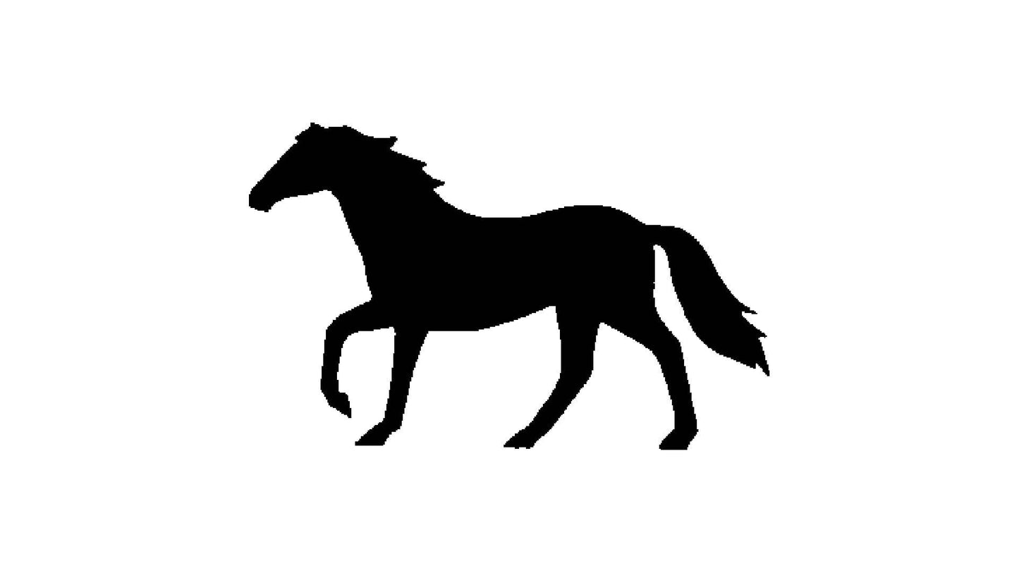 Horse Stencil, Reusable, Durable Mylar, 4-Inch, Perfect for Equestrian-Themed Crafts and Home reusable Mylar wall painting stencil