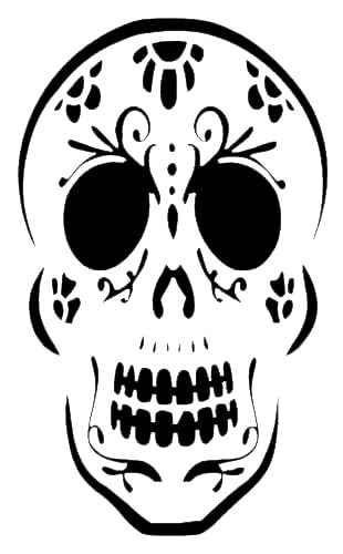 [20Pcs Set] Dead Pattern Stencil for Painting on Walls, Wood, and Canvas - Reusable, 5 x 8 inch stencil photo 2