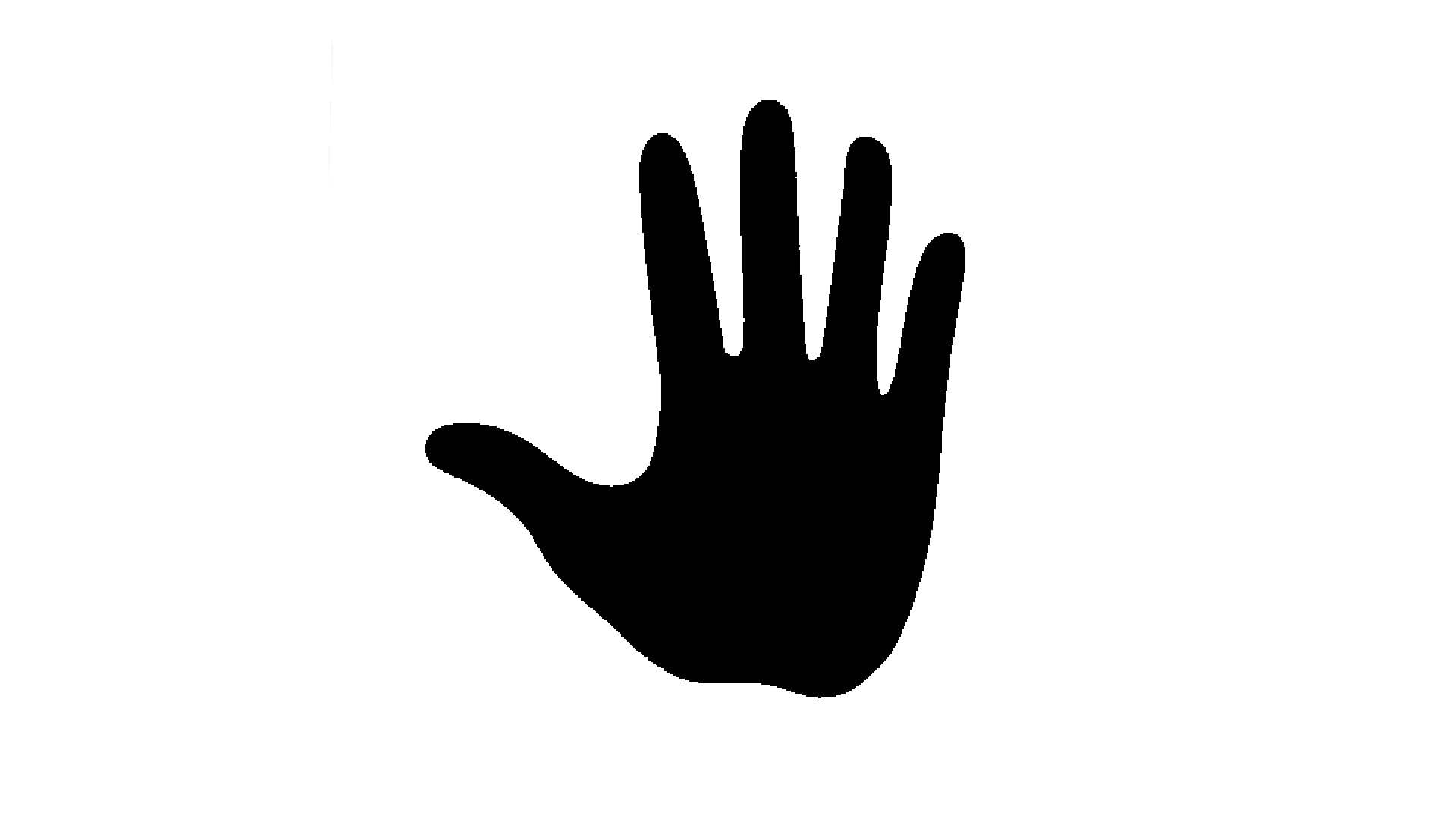 Hand Stencil, Reusable, Precision-Cut Mylar, 4-Inch, Perfect for Educational and Artistic reusable Mylar wall painting stencil