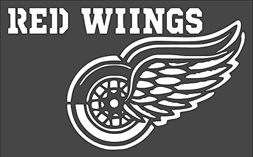 Wings Stencil - 5x8 Inch for Crafts, Arts, Scrapbooking - Painting on Walls, Wood, Glass, and reusable Mylar wall painting stencil