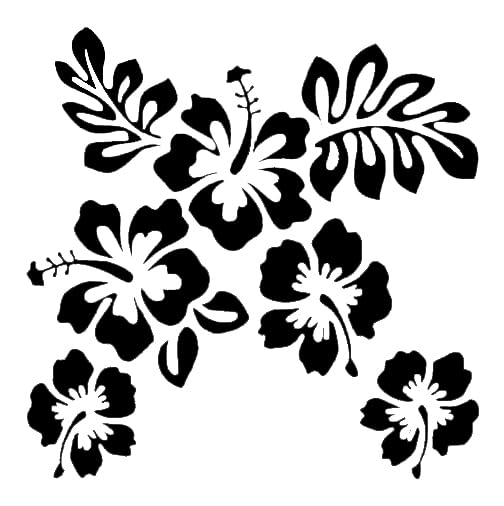 Beautiful Floral Pattern Stencil for Painting, Plastic Reusable 5.5x5.5 Inch – Perfect for DIY stencil photo 2