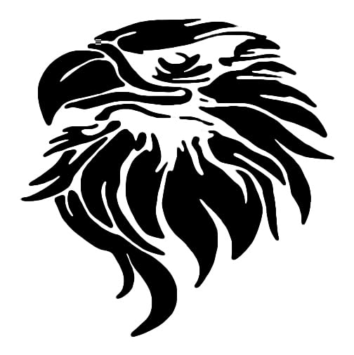 Eagle Stencil for Painting, Plastic Reusable 8x8 Inch – Perfect for Crafts, Art Projects, and Home stencil photo 2