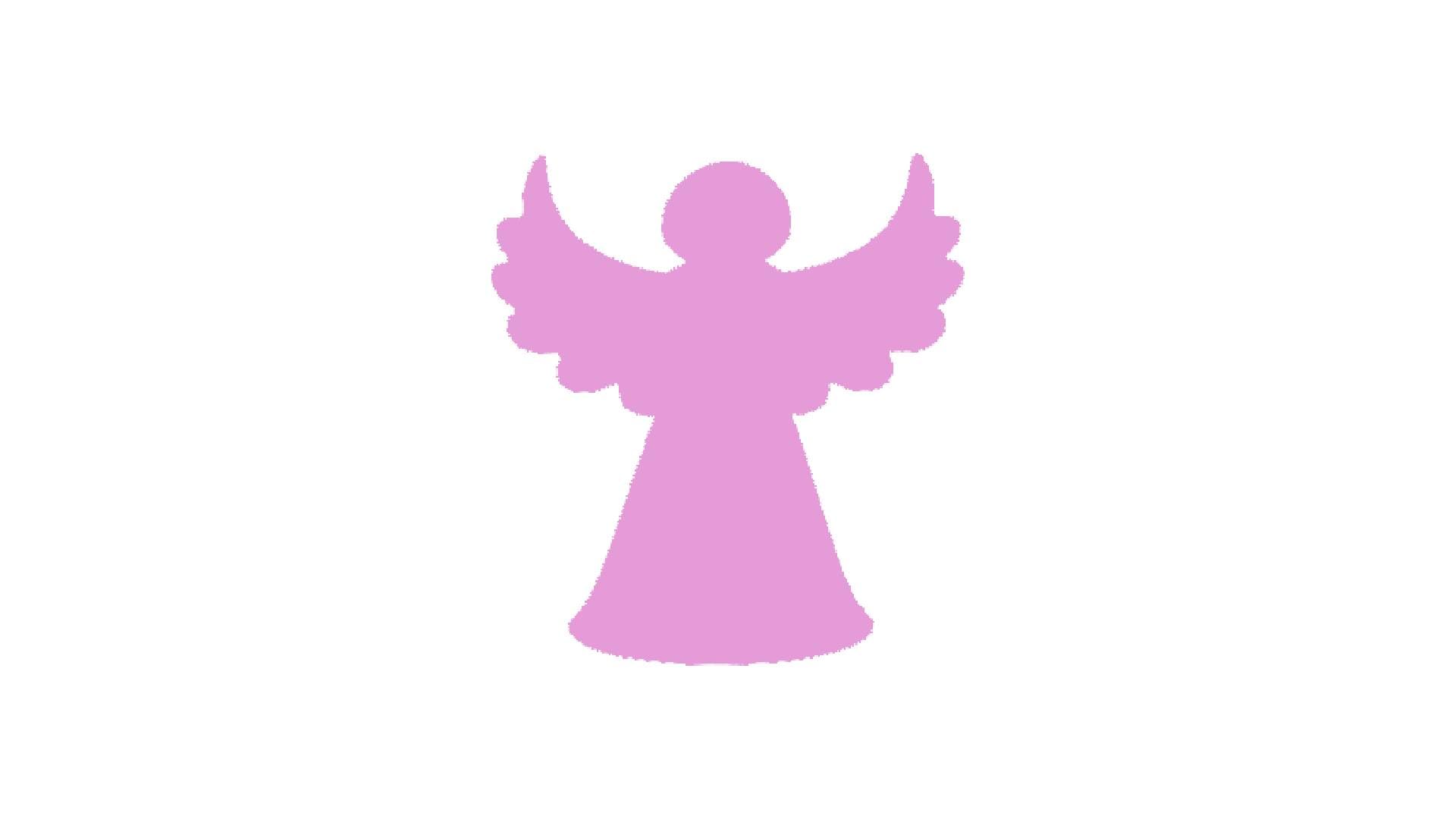 Christmas Angel Stencil for Painting, 4-Inch, Reusable Plastic, Holiday Crafting and Home Decor stencil photo 2