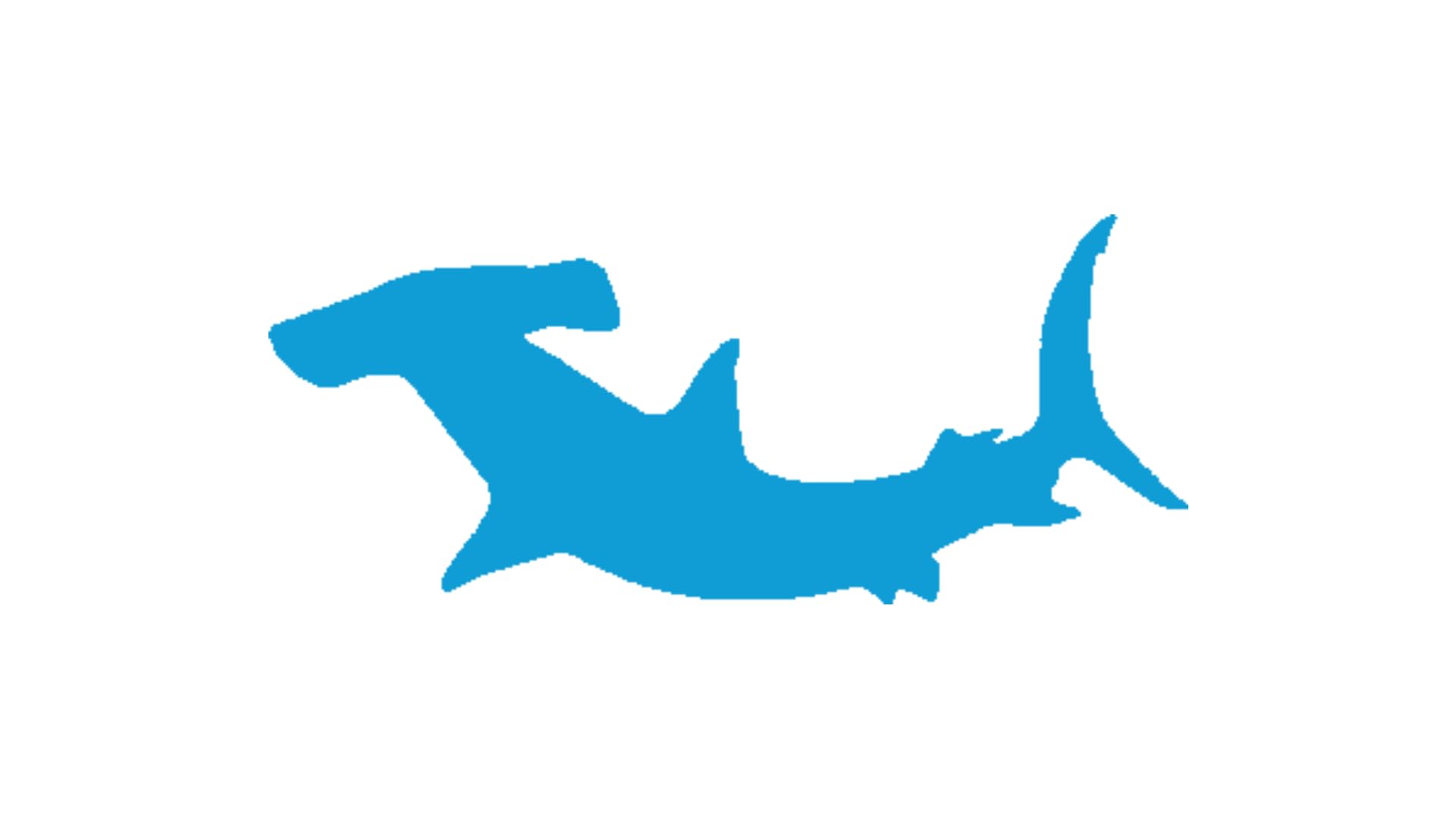 Hammerhead Shark Stencil, Reusable, Durable Mylar, 4-Inch, Perfect for Ocean-Themed Crafts and stencil photo 2