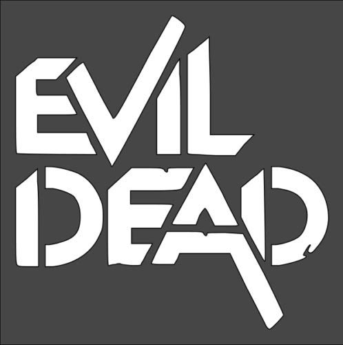 Stencil Dead, Plastic Reusable, 5.5 x 5.5 inch reusable Mylar wall painting stencil
