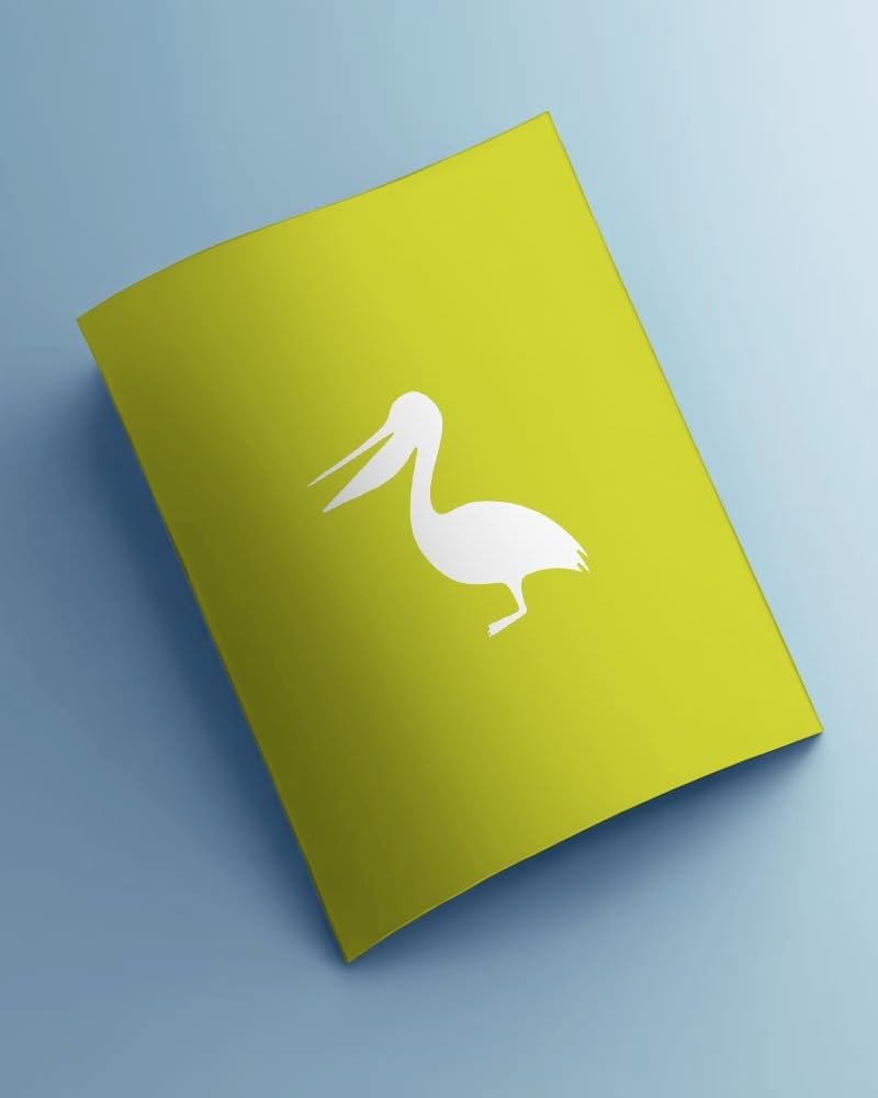 Pelican Stencil, 4-Inch, Reusable Plastic, Coastal Bird Crafting and Home Decor, DIY Nature stencil photo 3