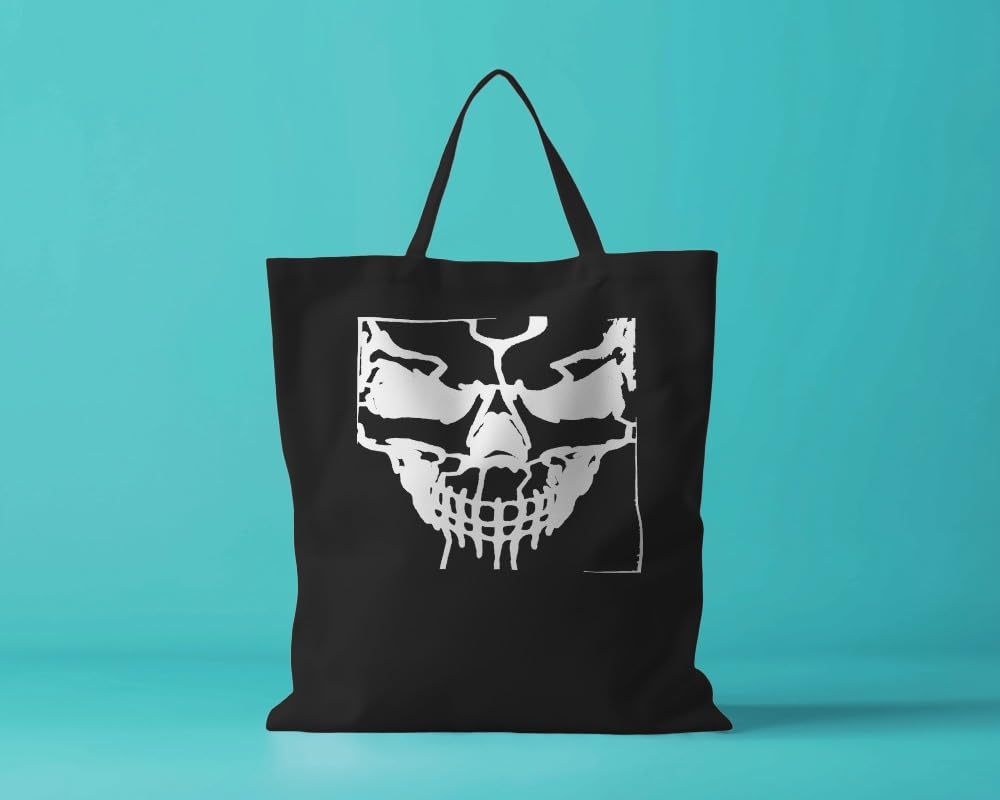 Scary Skull Stencil, Reusable Plastic Template, 5x6 Inch, Durable for Halloween Crafts and Decor stencil photo 2