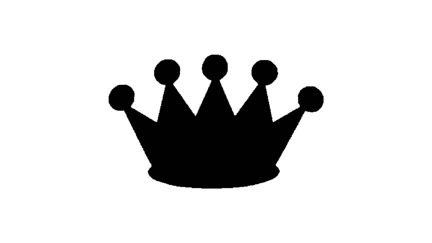 Crown Stencil, Reusable, Precision-Cut Mylar, 4-Inch, Ideal for Royal-Themed Crafts and Decorative reusable Mylar wall painting stencil