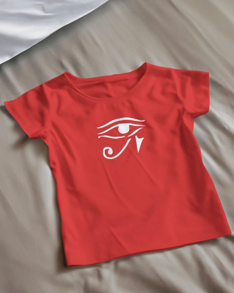 Eye of Amun-Ra Egyptian Stencil, Reusable Plastic Template, 7x8.75 Inch, Durable for Historical stencil photo 5