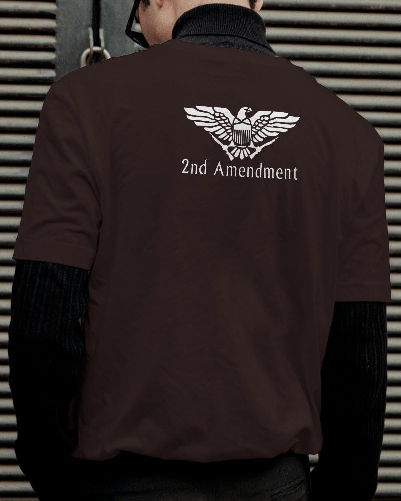 2nd Amendment Stencil, Reusable Plastic Template, 5x8 Inch, Durable for Patriotic Crafts and Home stencil photo 2