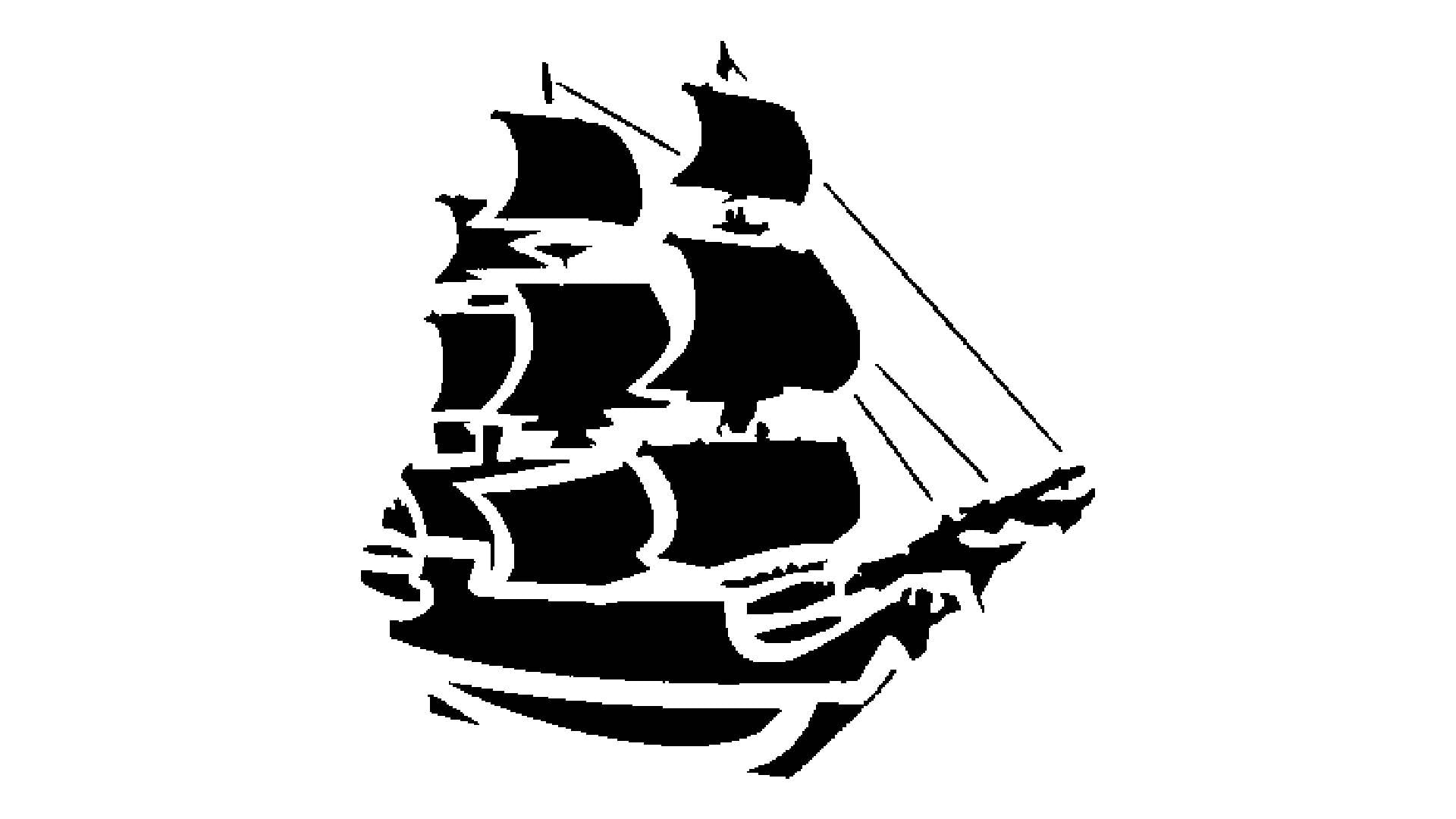 Pirate Ship Stencil, Reusable Plastic Template, 3x3 Inch, Durable for Nautical Crafts and Party reusable Mylar wall painting stencil