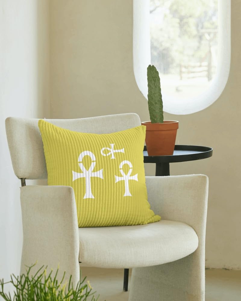 Egyptian Ankh Stencil for Painting, Reusable, Long-Lasting Mylar, 15"L x 6"W, Perfect for Art and stencil photo 6
