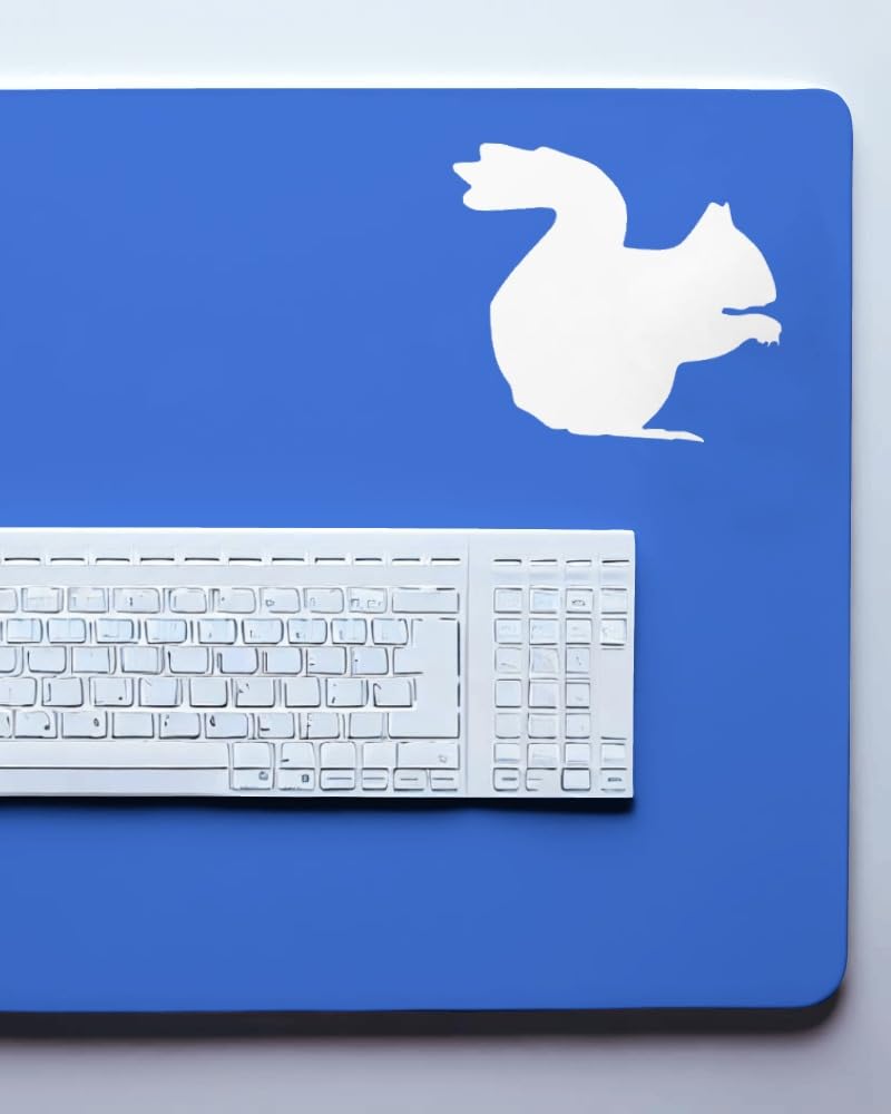 Squirrel Stencil, Reusable Plastic Template, 8 Inch, Durable for Nature-Themed Crafts and Home stencil photo 6