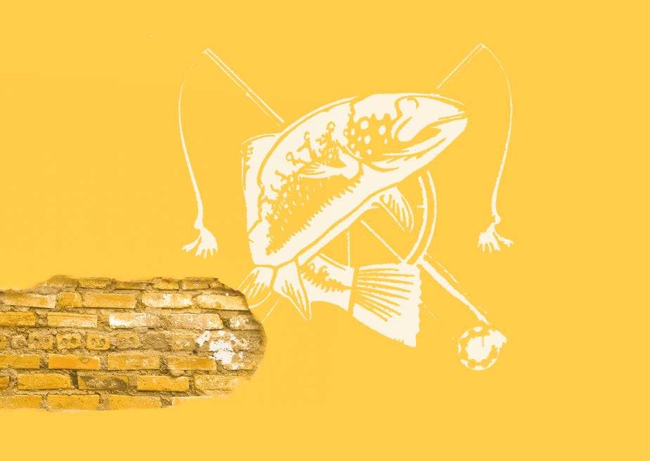 Fly Fishing Trout Stencil, Reusable Template, 7x7.2 Inch, Durable Plastic for Outdoor and Sports stencil photo 6