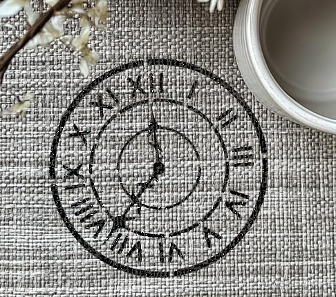 Watch Sign Stencil for Painting, Plastic Reusable 5.5x5.5 inch – Ideal for DIY Crafts stencil photo 3