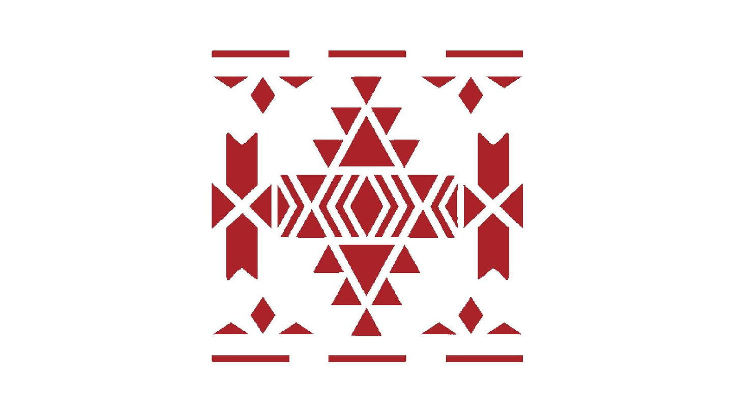 Southwestern Pattern Stencil, Reusable Plastic Template, 5.5x5.5 Inch, Durable for Home Decor and stencil photo 3