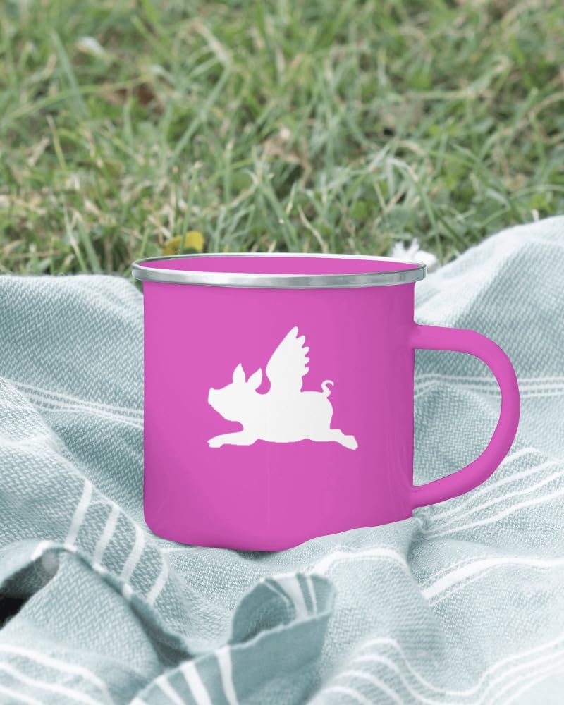 Flying Pig Stencil, 4-Inch, Reusable Animal Craft Template, Durable Plastic, White stencil photo 2