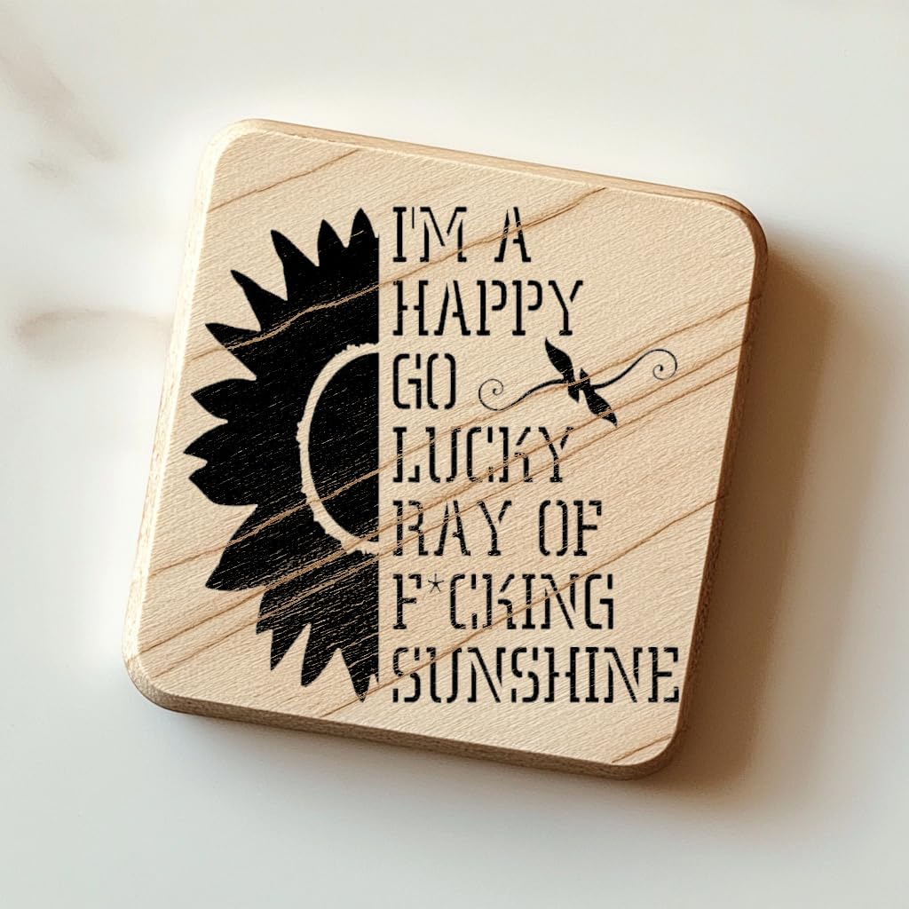 Sun Pattern Plastic Reusable Stencil for Painting, 5.5x5.5 Inches stencil photo 5