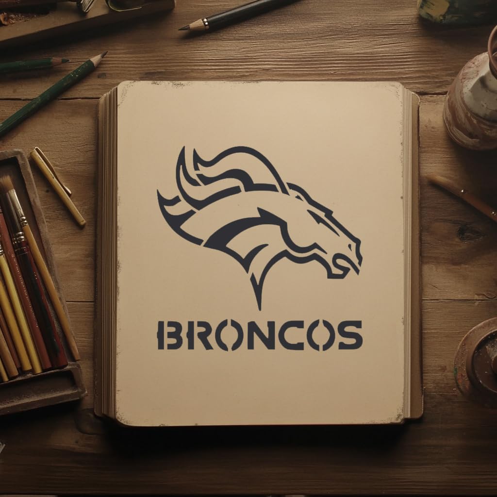Horse Logo Stencil for Painting, Plastic Reusable 8x8 Inch – Ideal for Equestrian Crafts, Art stencil photo 4