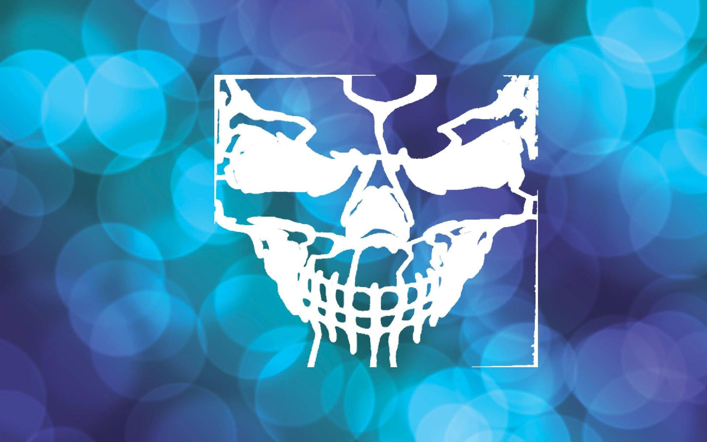 Scary Skull Stencil, Reusable Plastic Template, 5x6 Inch, Durable for Halloween Crafts and Decor stencil photo 3