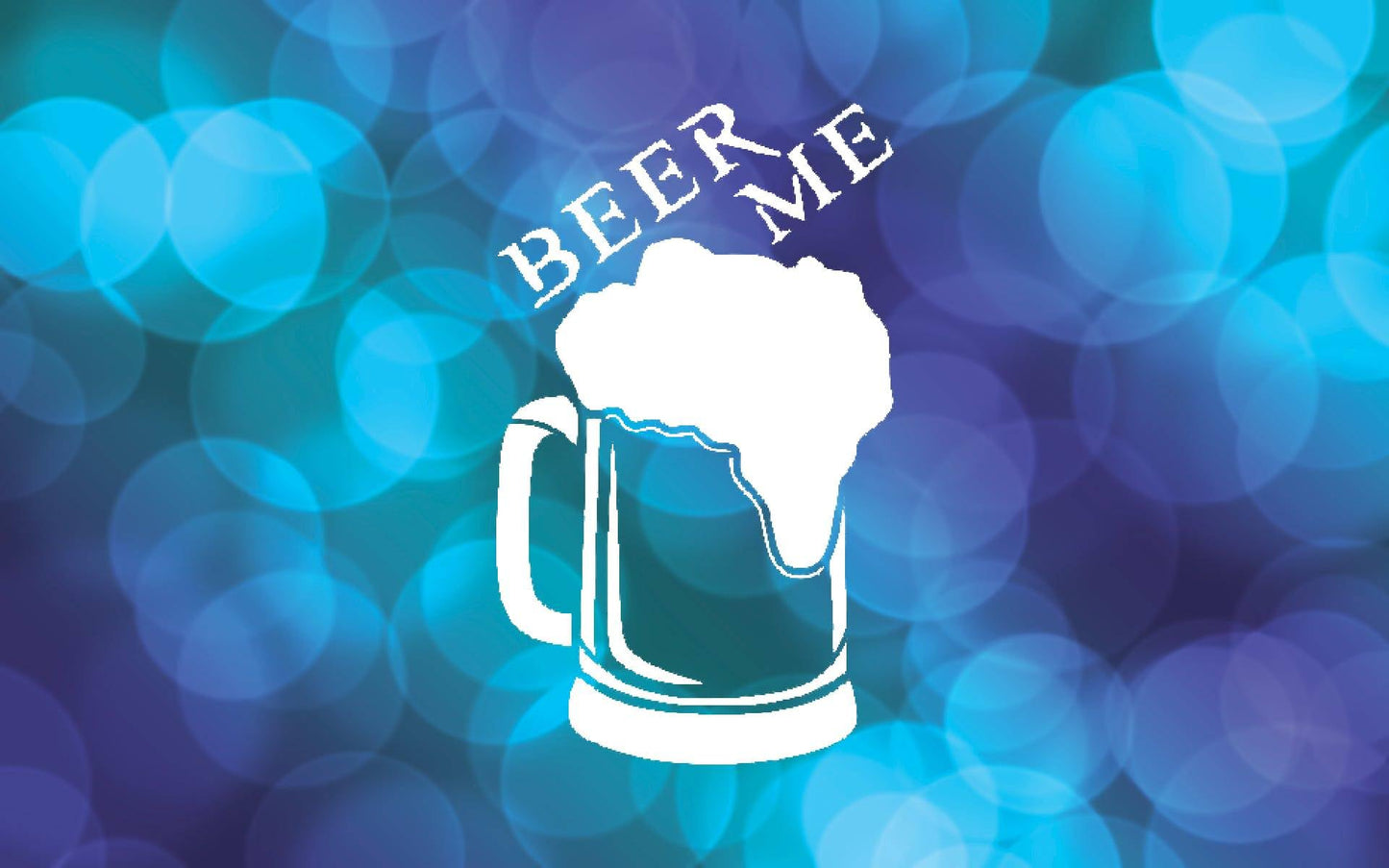 Beer Me Stencil, 5x8 Inch, Reusable Plastic, Beverage Themed Crafting and Home Bar Decor, DIY Pub stencil photo 3