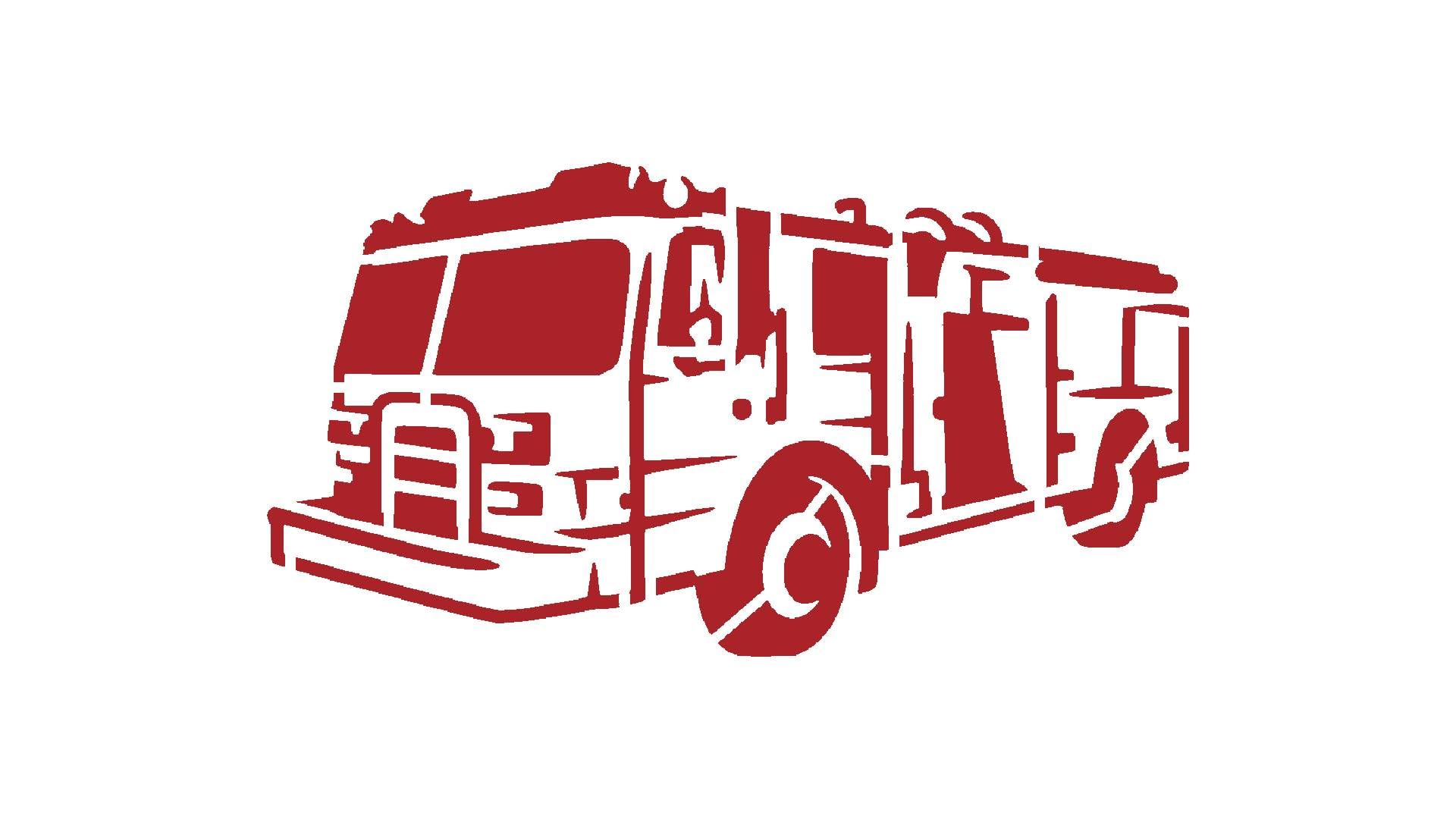 Fire Engine Truck Stencil, Reusable Plastic Template, 8.5x11 Inch, Durable for Educational Crafts stencil photo 4