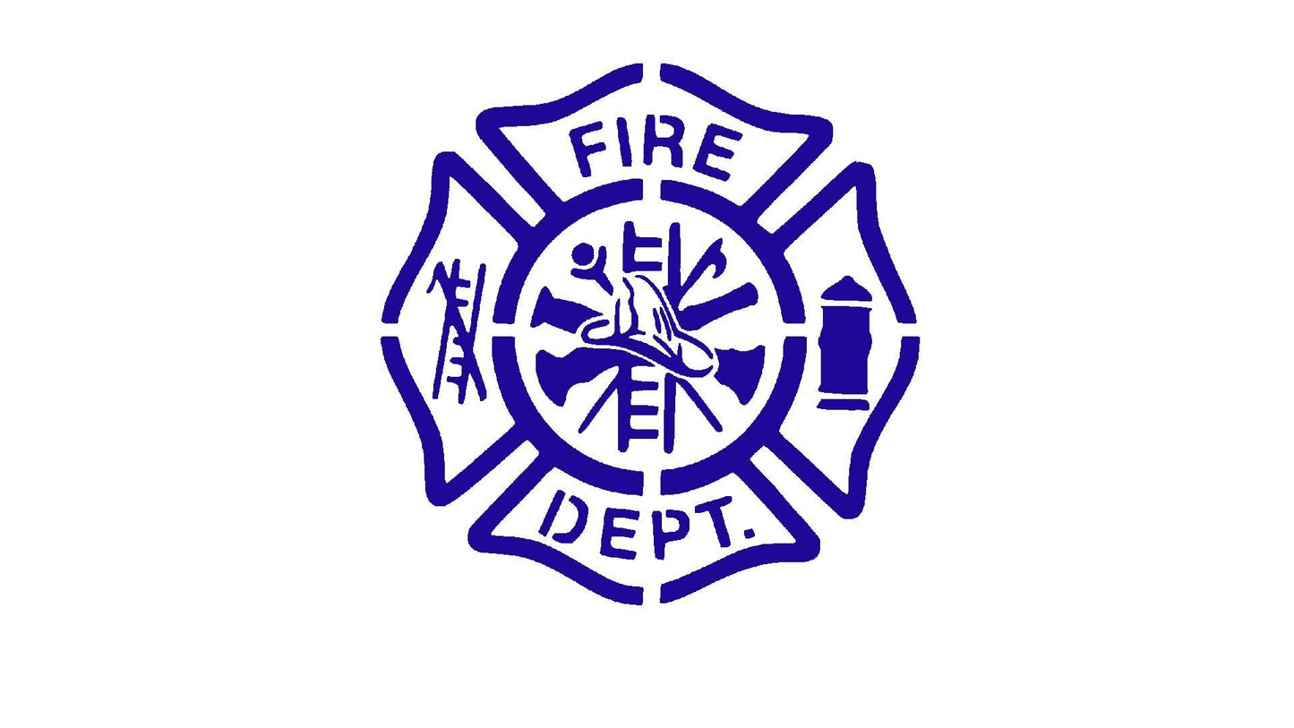 Fire Department Firefighter Stencil, Reusable Plastic Template, 8.5x11 Inch, Durable for Community stencil photo 4