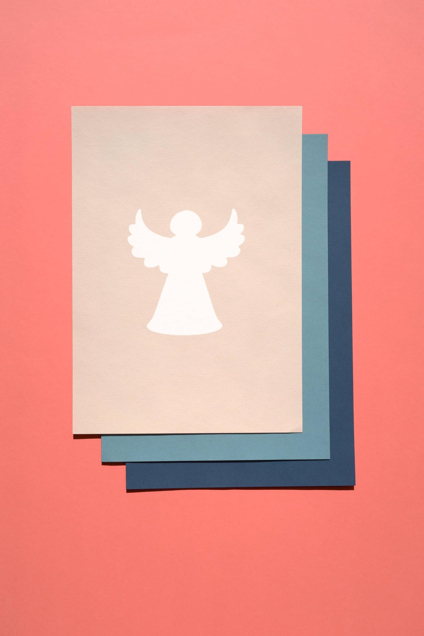 Christmas Angel Stencil for Painting, 4-Inch, Reusable Plastic, Holiday Crafting and Home Decor stencil photo 6