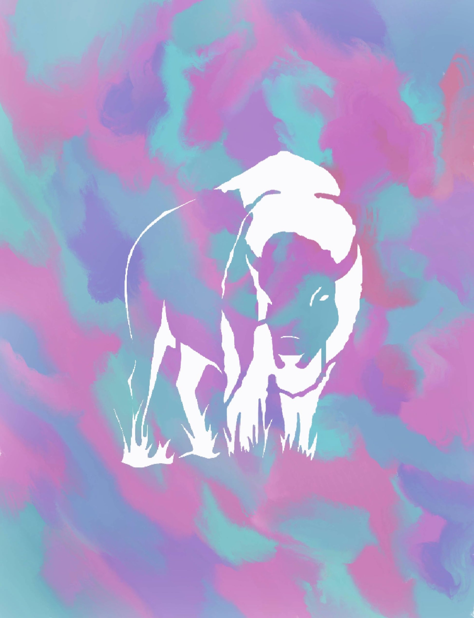 Bison Buffalo Stencil, Reusable Plastic Template, 6x8 Inch, Durable for Crafting and Home Decor stencil photo 5