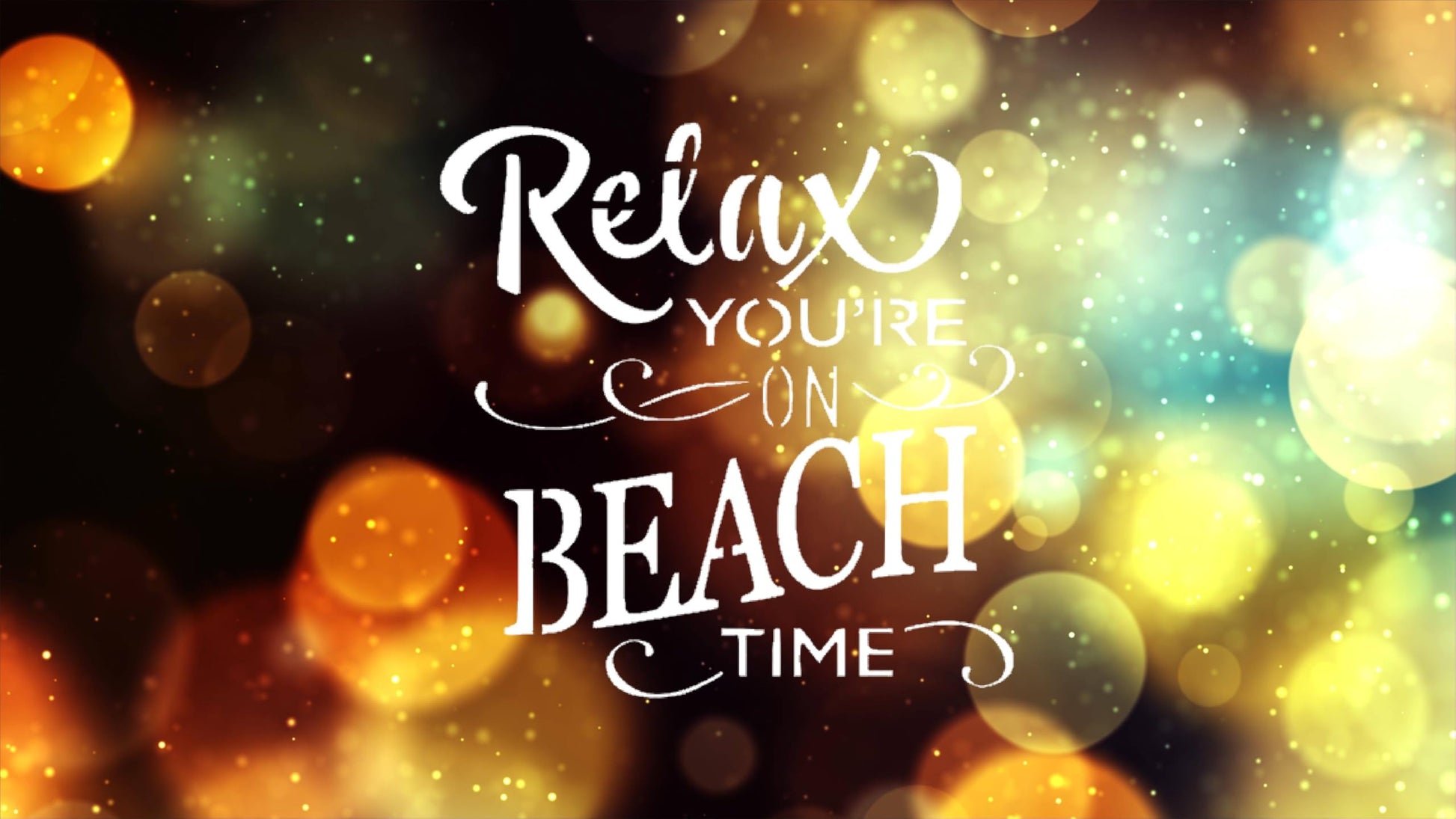 Relax You're on Beach Time Stencil, Reusable Plastic Template, 5.5x5.5 Inch, Durable for Coastal stencil photo 3