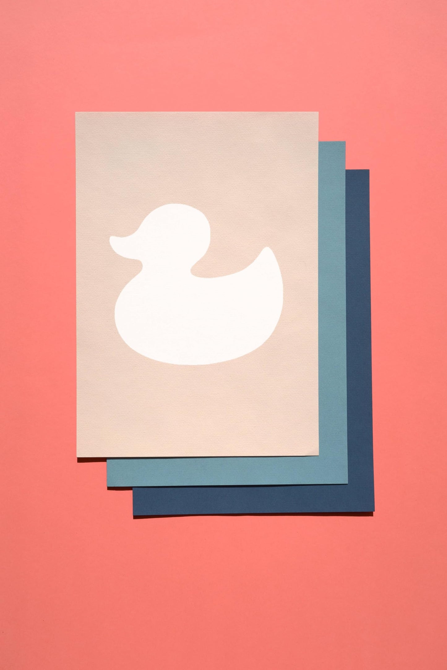 Rubber Duck Stencil, Reusable, Flexible Mylar, 4-Inch, Perfect for Kids' Crafts and Bath Time stencil photo 5