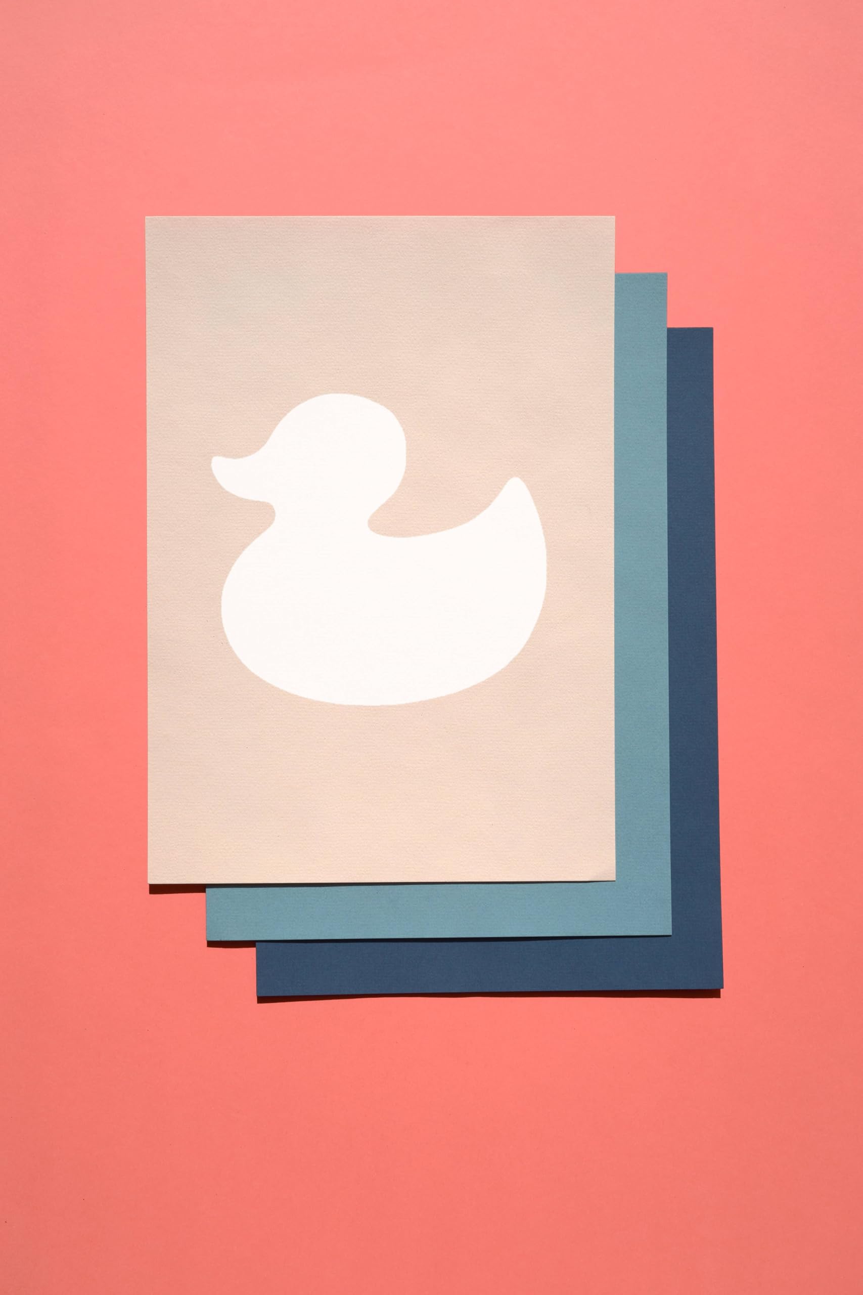 Rubber Duck Stencil, Reusable, Flexible Mylar, 4-Inch, Perfect for Kids' Crafts and Bath Time stencil photo 5