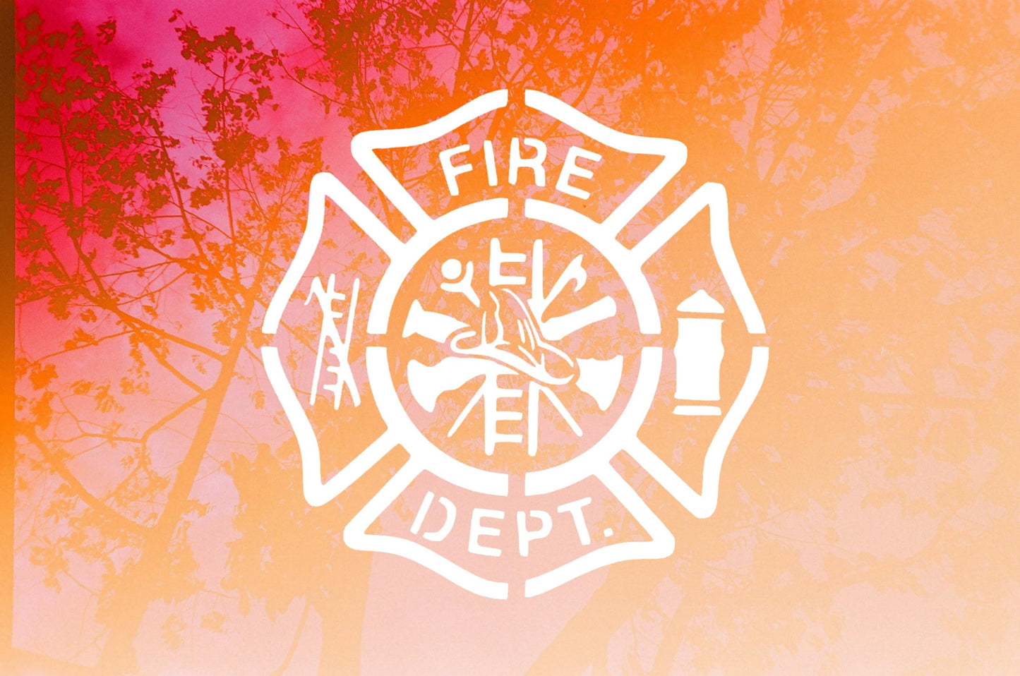 Fire Department Firefighter Stencil, Reusable Plastic Template, 8.5x11 Inch, Durable for Community stencil photo 5