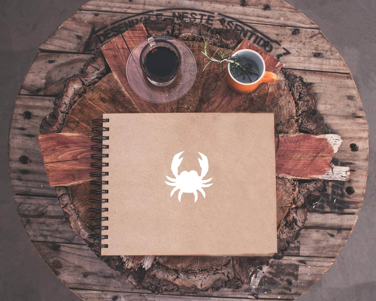 Crab Stencil, 4-Inch, Reusable Plastic, Marine-Themed Crafting and Home Decor, DIY Coastal stencil photo 3