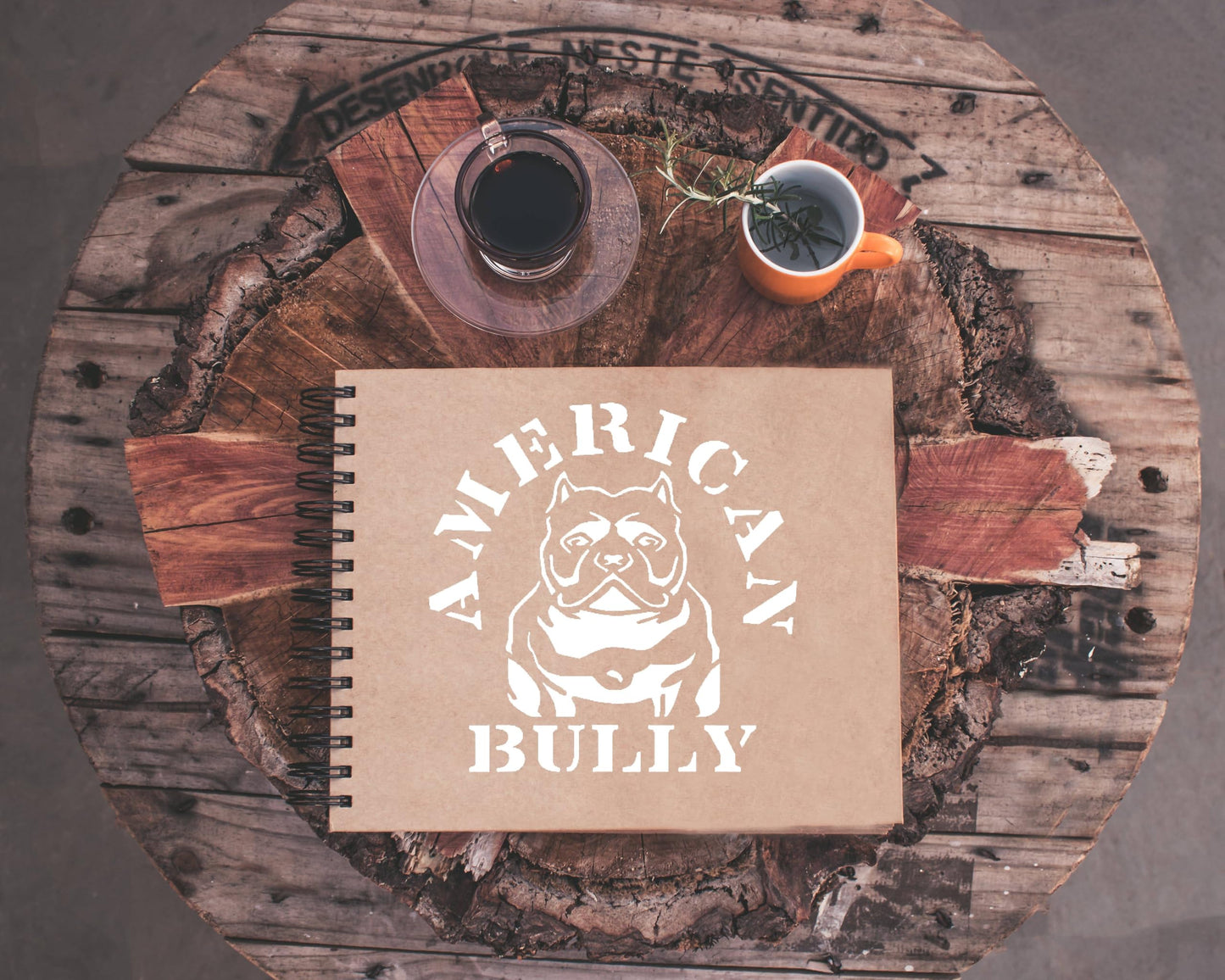 American Bully Dog Stencil, Reusable, Durable Mylar, 5.5x5.5 Inches, for Dog-Themed Crafts and stencil photo 4