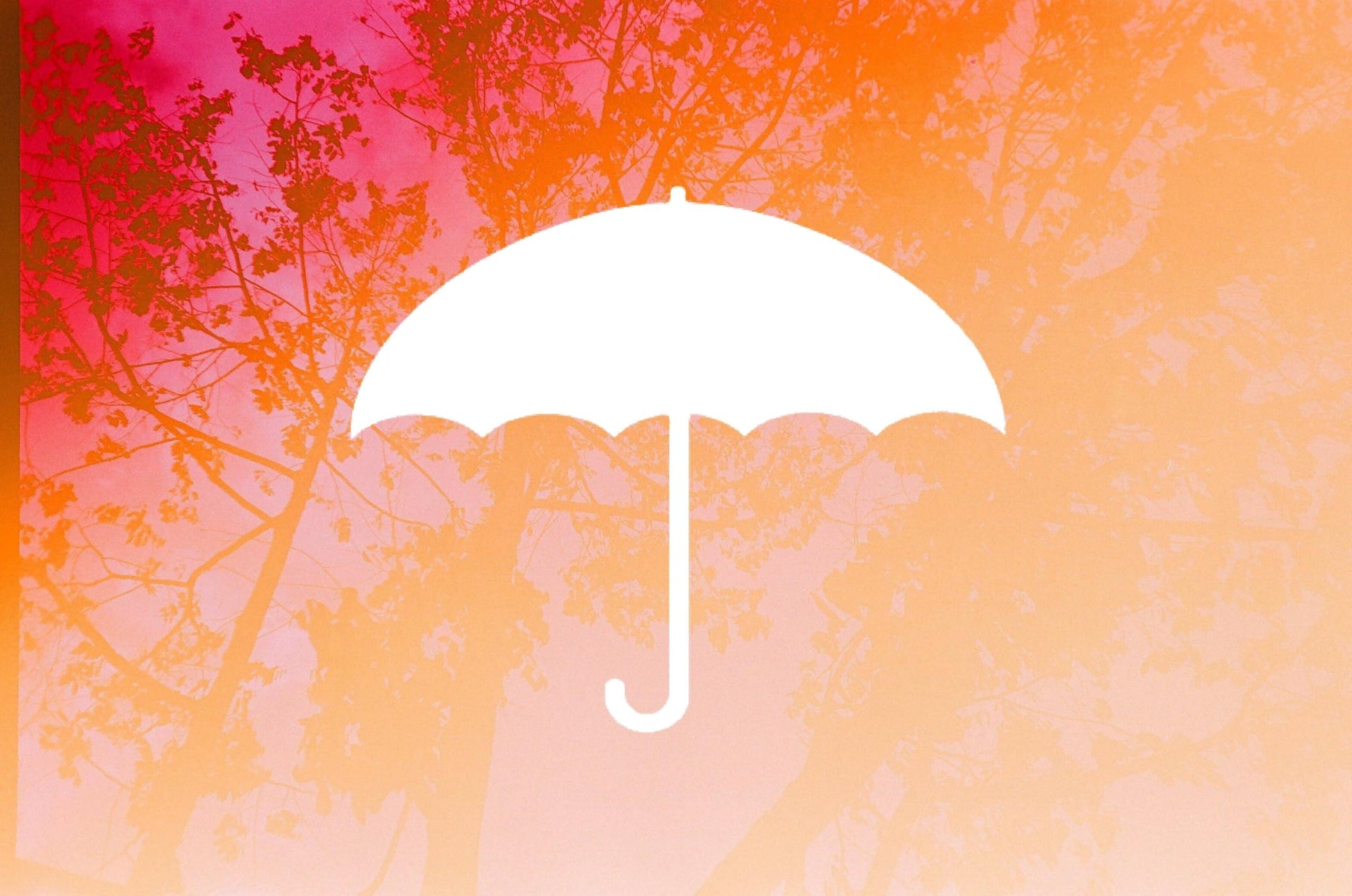 Umbrella Stencil, 4-Inch, Reusable Plastic, Rain-Themed Crafting and Home Decor, DIY Weather stencil photo 4