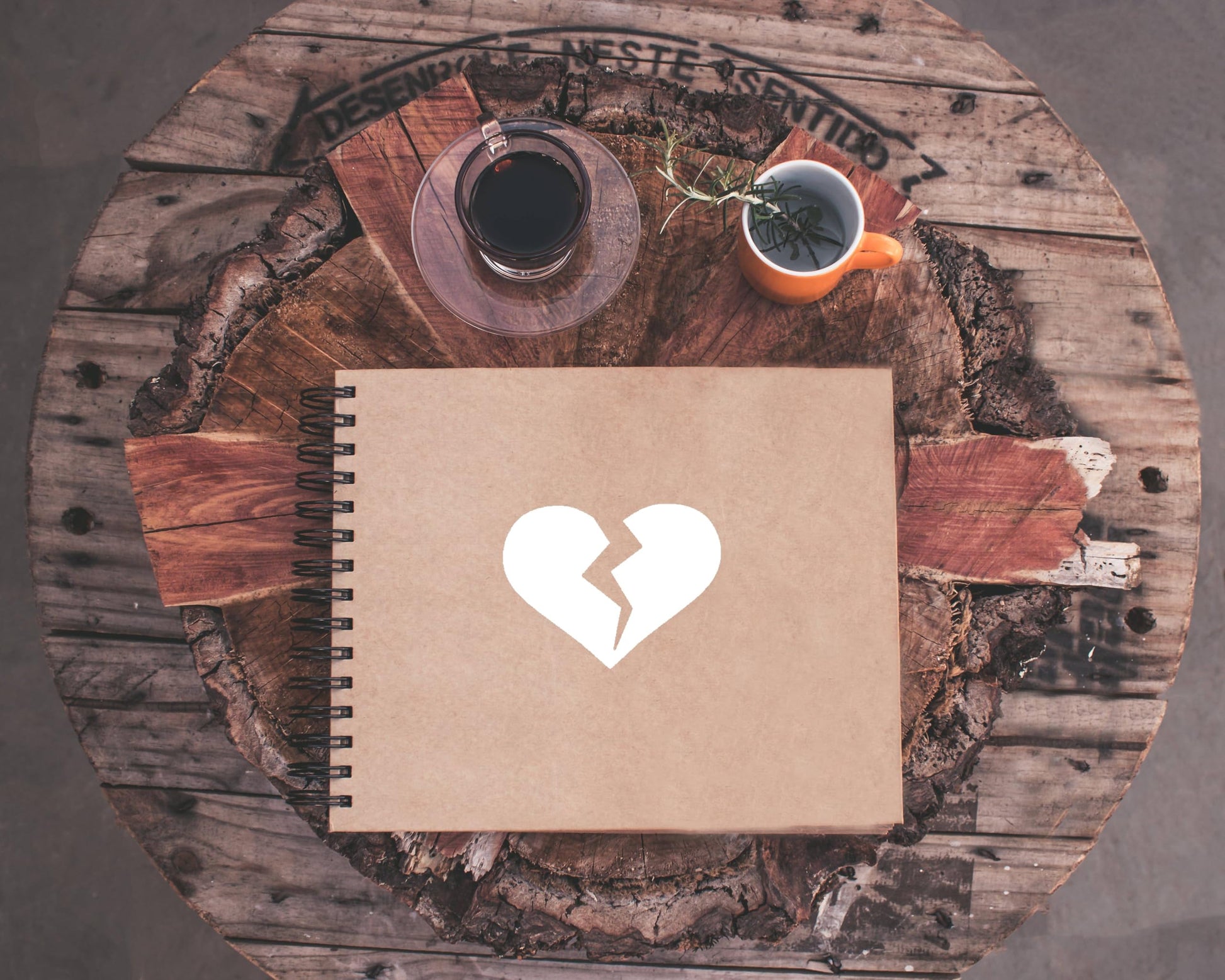 Broken Heart Stencil, 4-Inch, Reusable Plastic, Emotional Crafting and Personalized Decor, DIY Art stencil photo 3