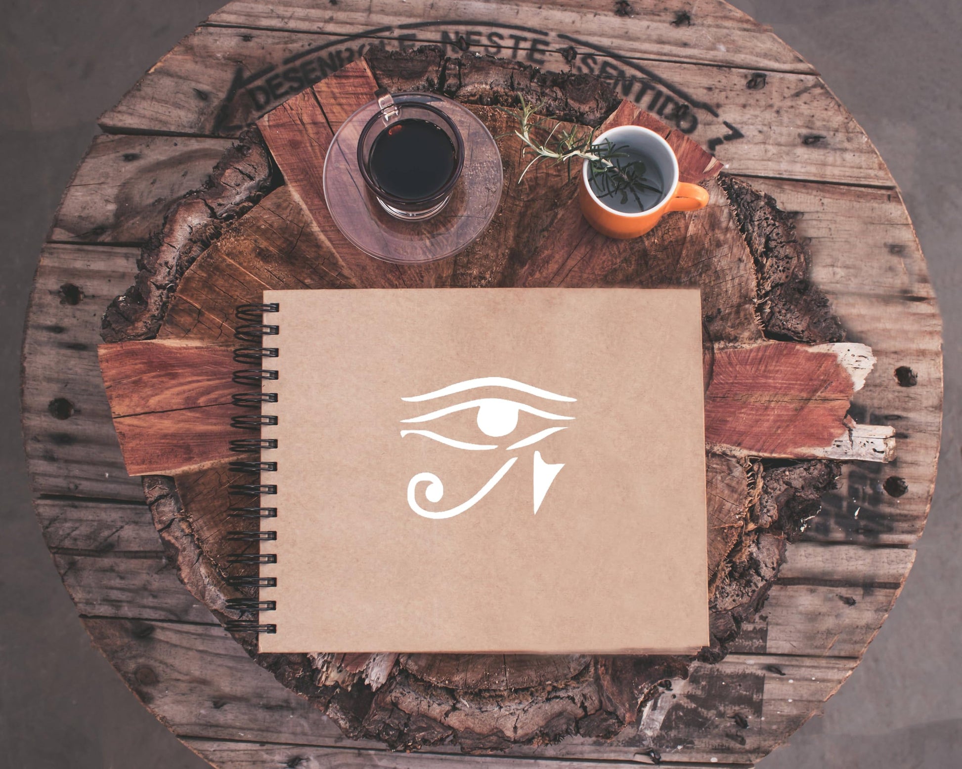 Eye of Amun-Ra Egyptian Stencil, Reusable Plastic Template, 7x8.75 Inch, Durable for Historical stencil photo 4