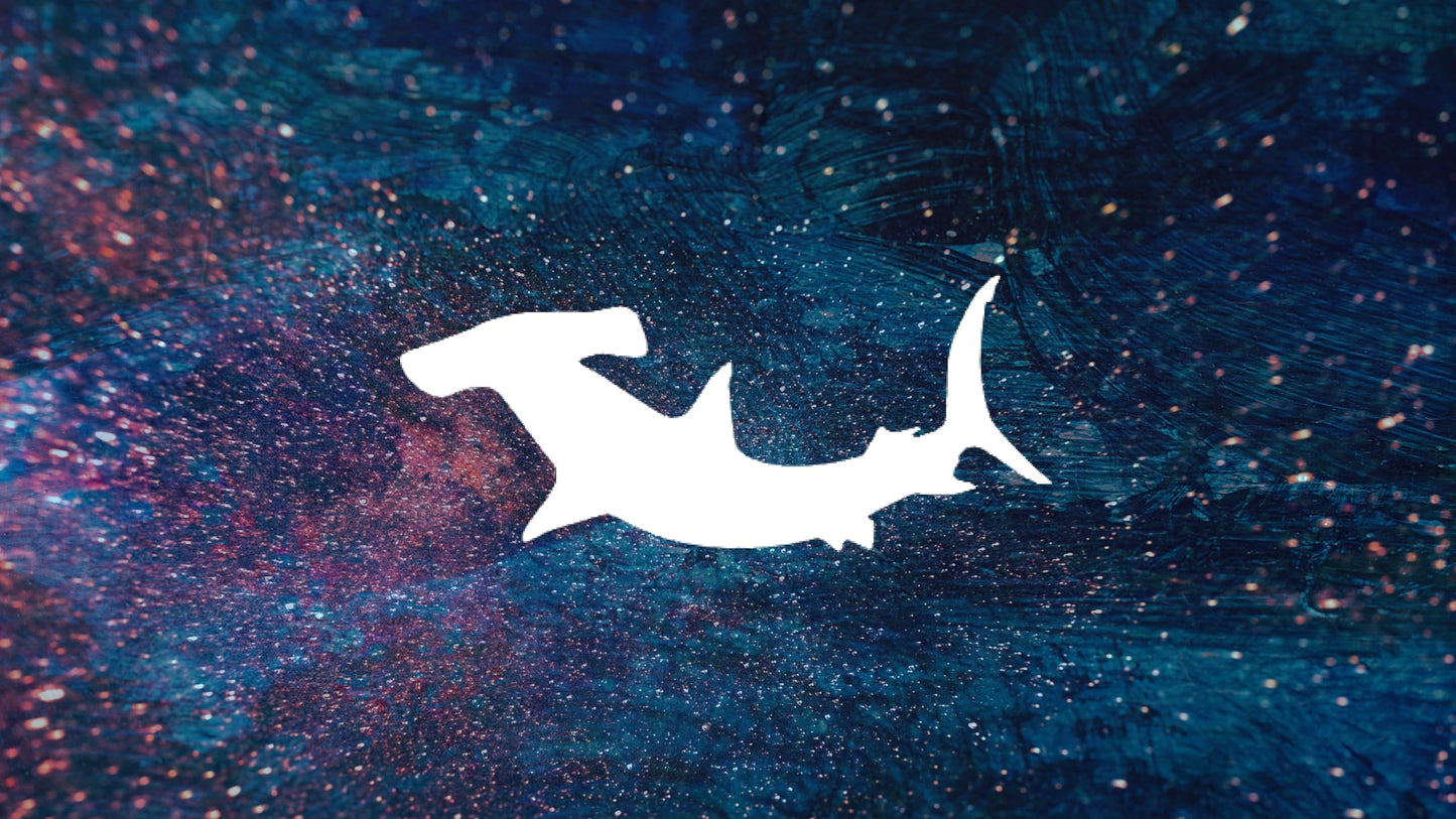 Hammerhead Shark Stencil, Reusable, Durable Mylar, 4-Inch, Perfect for Ocean-Themed Crafts and stencil photo 6