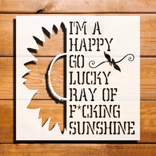 Sun Pattern Plastic Reusable Stencil for Painting, 5.5x5.5 Inches reusable Mylar wall painting stencil