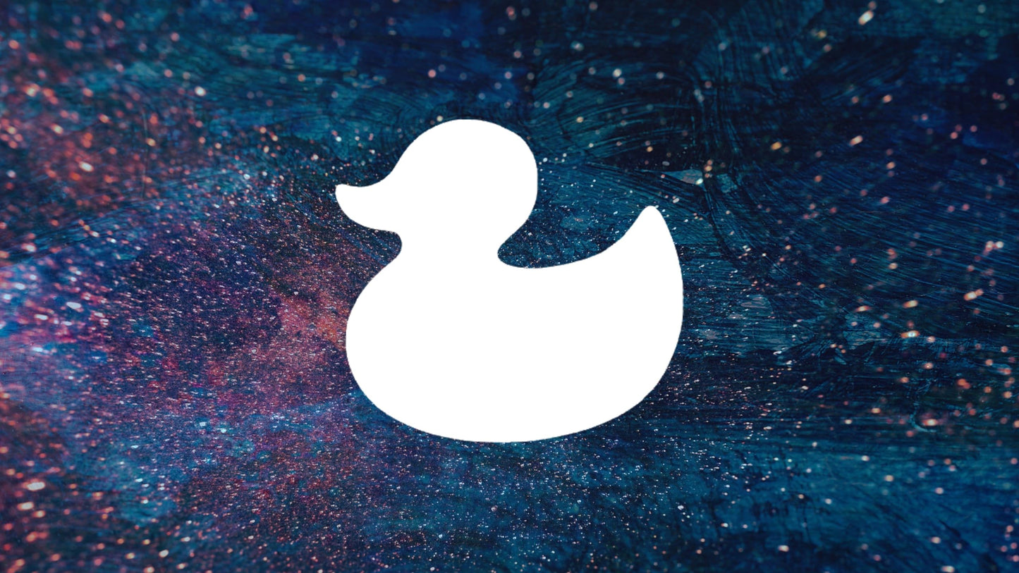 Rubber Duck Stencil, Reusable, Flexible Mylar, 4-Inch, Perfect for Kids' Crafts and Bath Time stencil photo 6