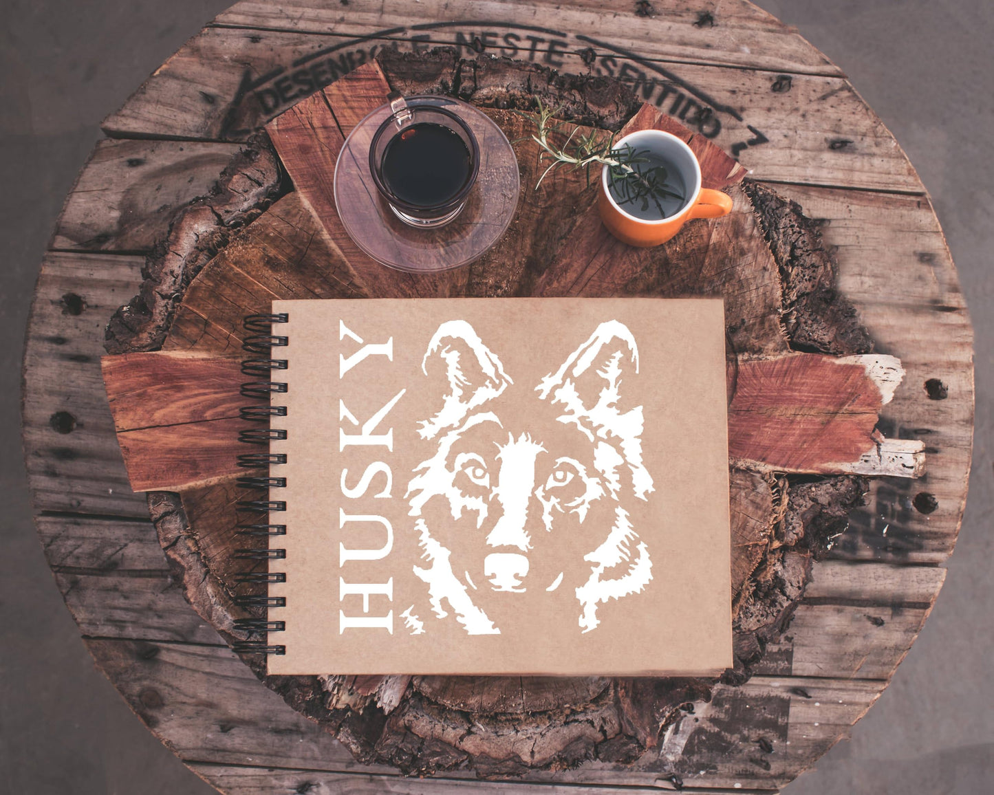 Husky Dog Stencil, Reusable Plastic Template, 5.5x5.5 Inch, Durable for Animal Crafts and Home stencil photo 4