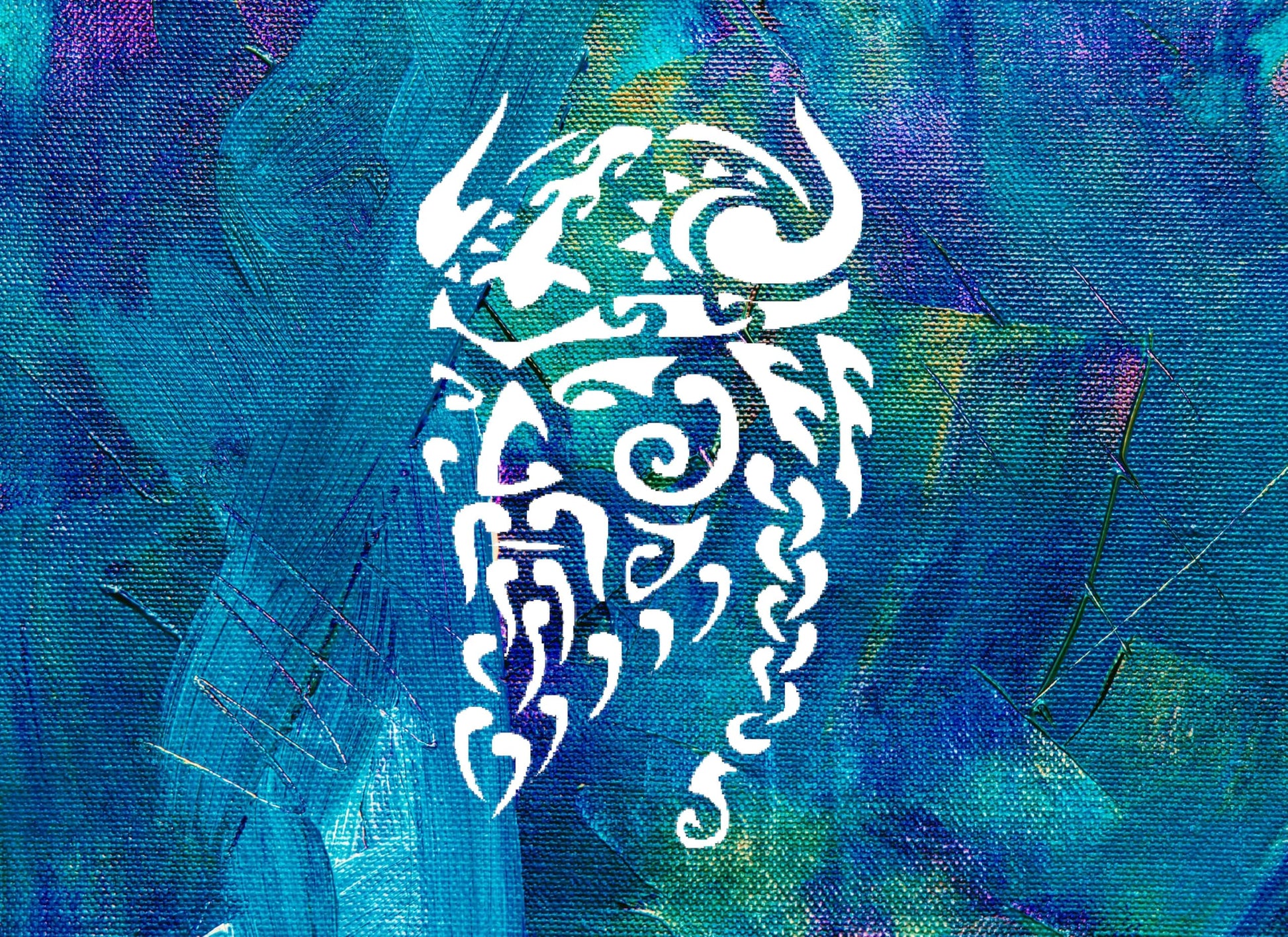 Viking Stencil, Reusable Plastic Template, 5x8 Inch, Durable for Historical Crafts and Nordic stencil photo 5