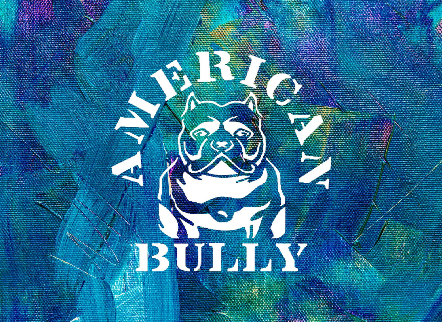 American Bully Dog Stencil, Reusable, Durable Mylar, 5.5x5.5 Inches, for Dog-Themed Crafts and stencil photo 5