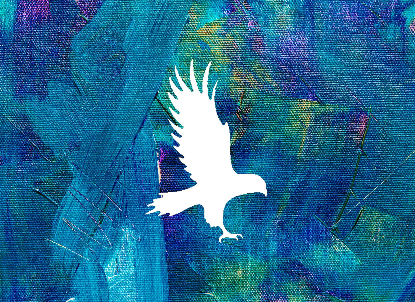 Hawk Stencil for Painting, Reusable, Precision-Cut Mylar, 4-Inch, Perfect for Wildlife-Themed stencil photo 5