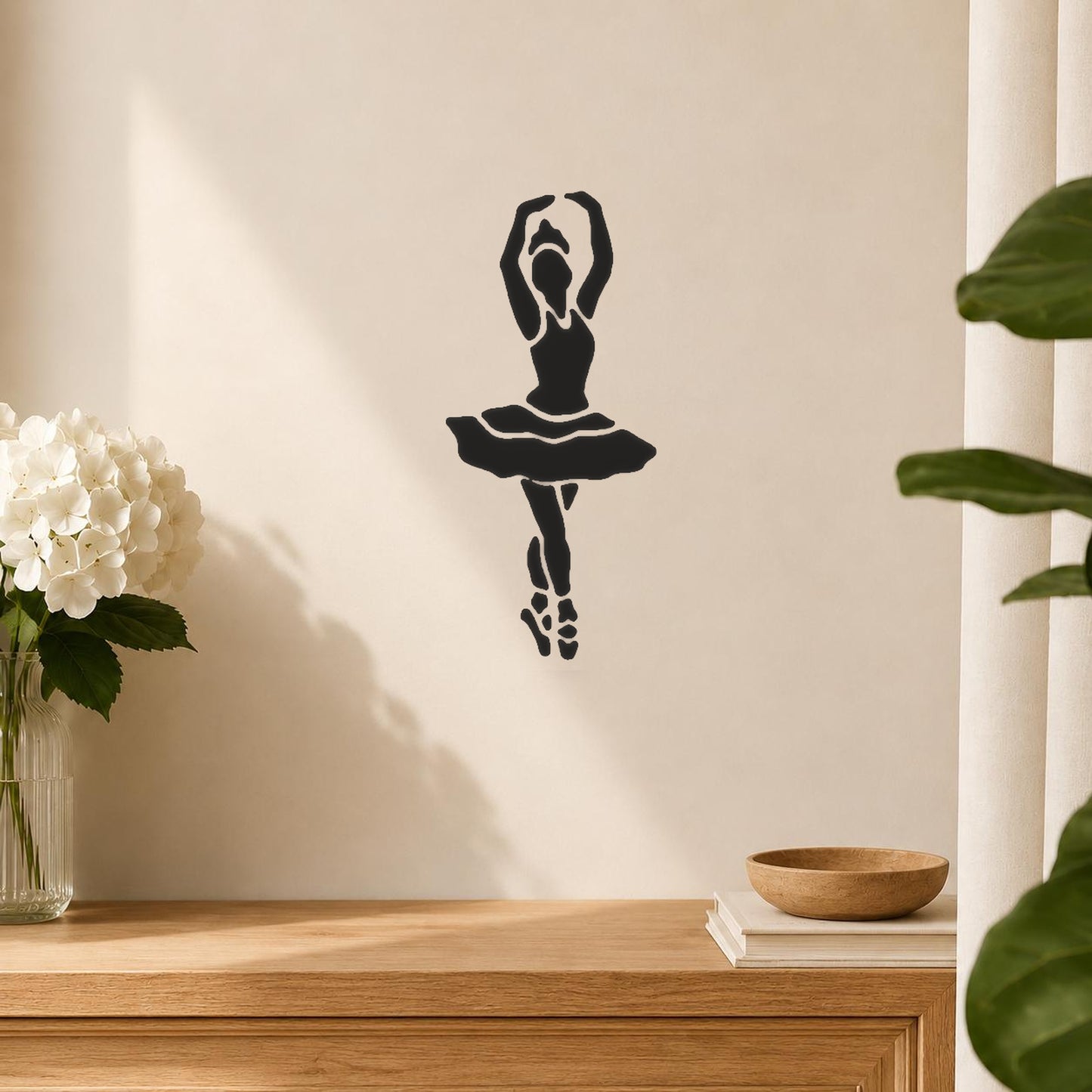 Ballet Dancer In Tutu Arms Raised stencil photo 5